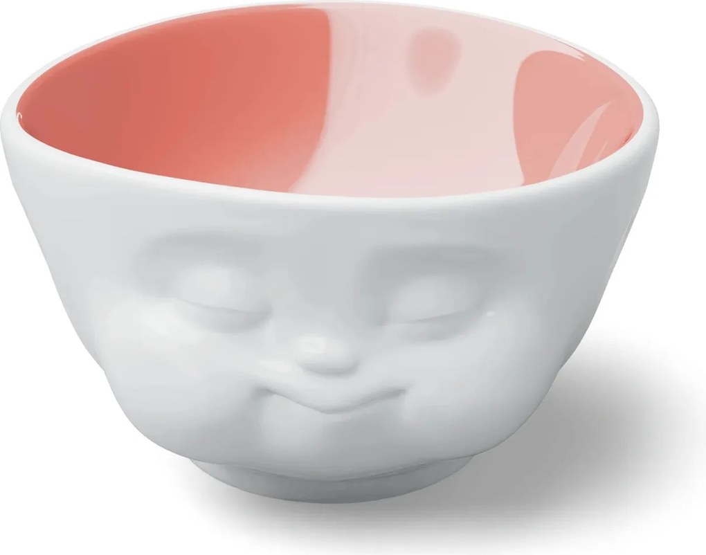 Porcelán tál 500 ml Munching peach inside