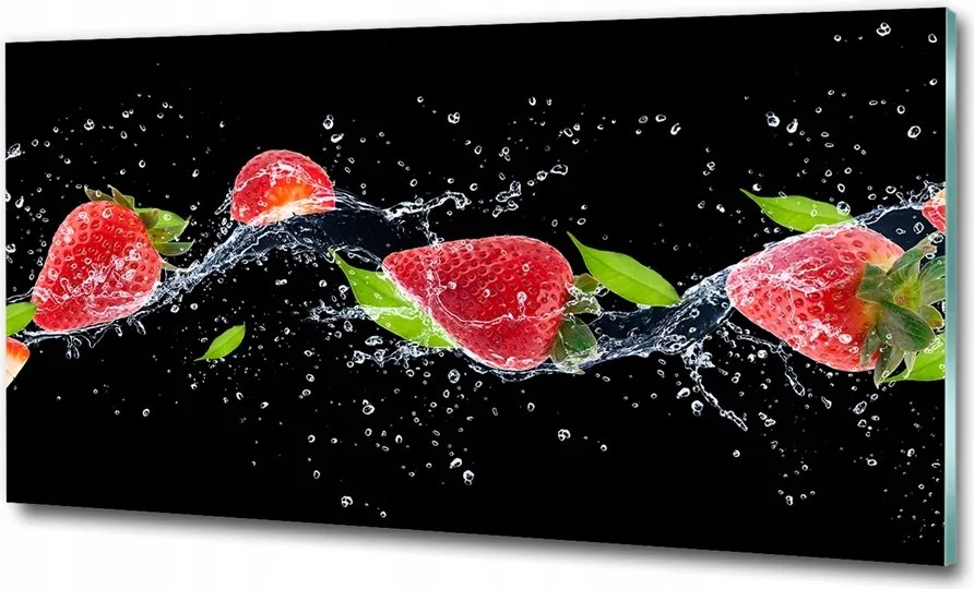 Fotó-kép fotó edzett üveg Olíva 125x50