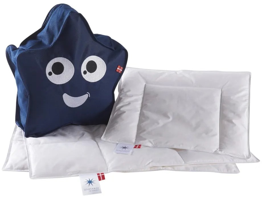 Gyerek párna toll töltettel 40x45 cm Capella Baby – Universe of Sleeping
