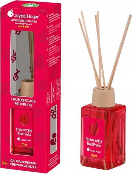 Aroma diffúzor pálcika 75 ml Prémium Piros Gyümölcs