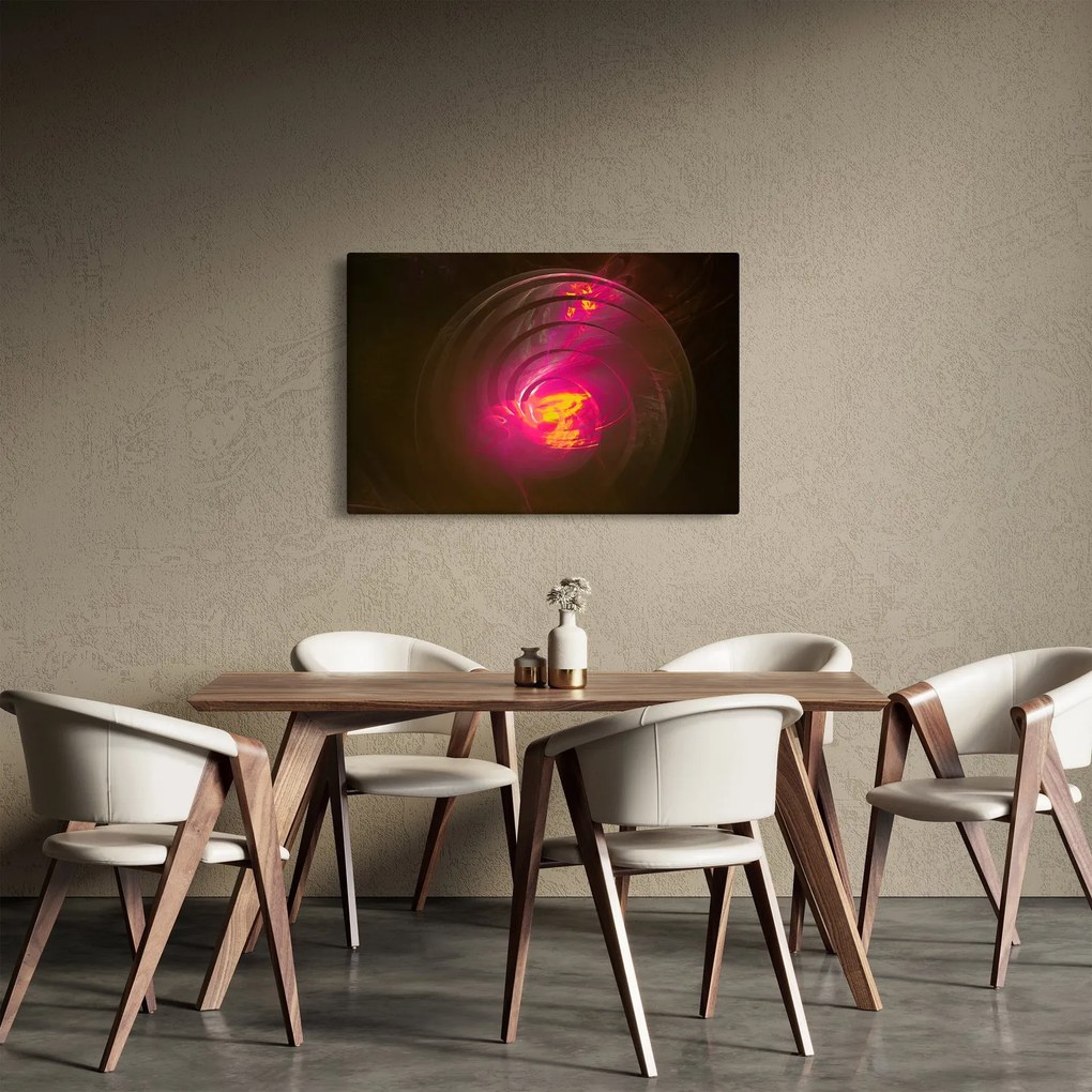 Kép - spirális absztrakció (90x60 cm)