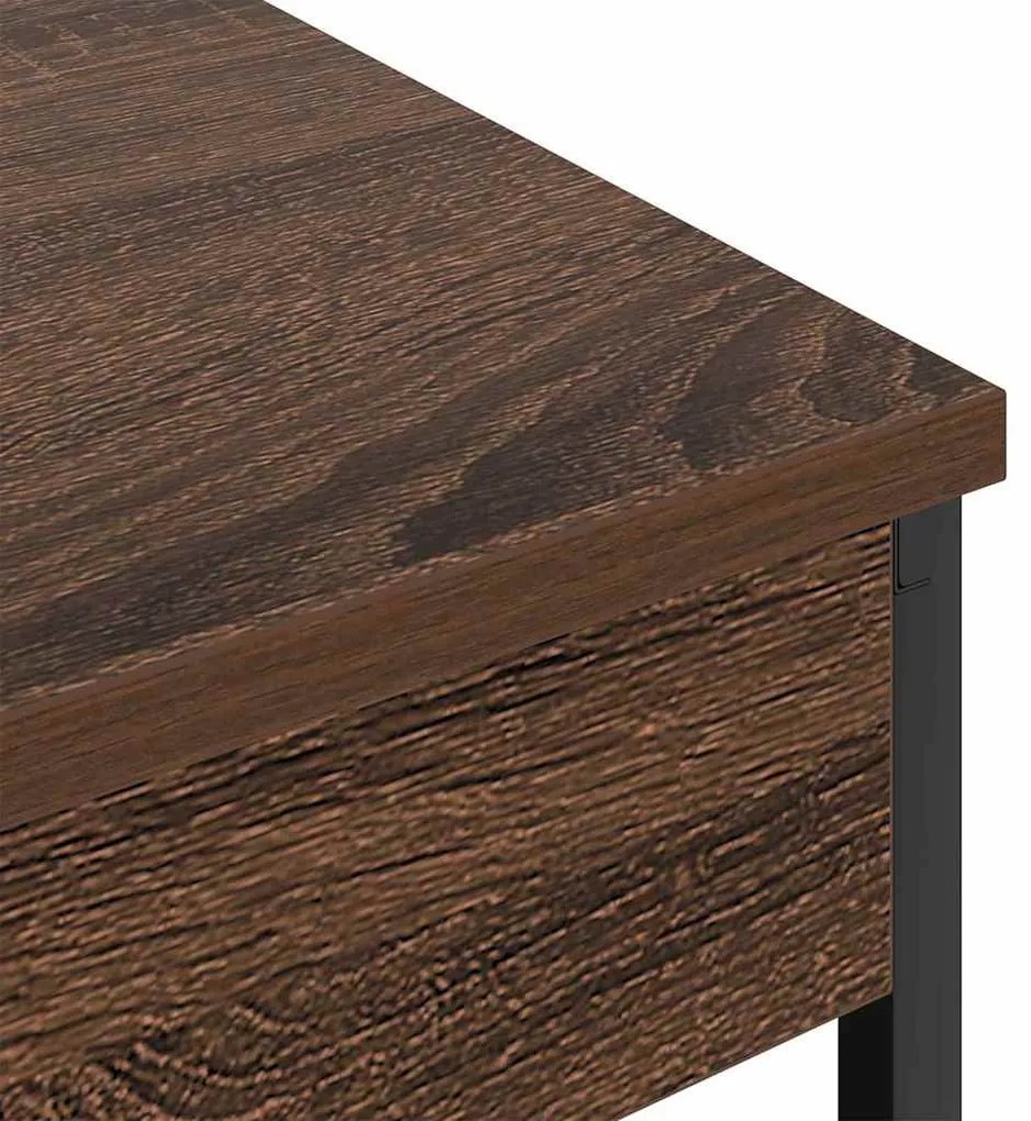 Éjjeli Szekrények 2 pcs barna tölgy 41 x 31 x 51 cm Faanyag