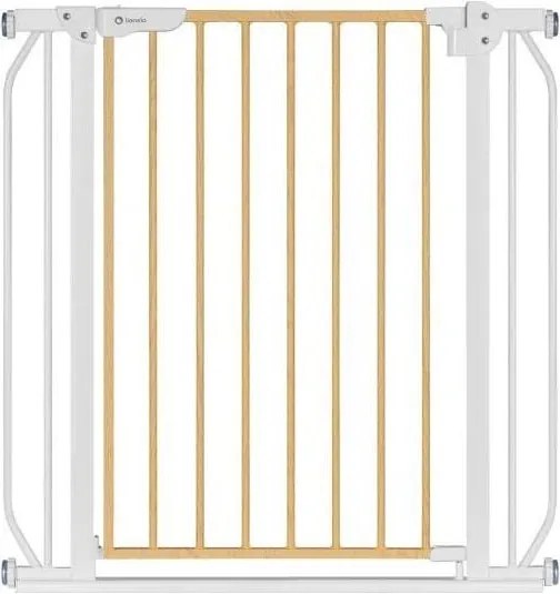Lionelo - Biztonsági kapu TRUUS SLIM fehér/bézs