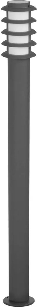 POLUX 315137 SERENA Modern Kültéri Állólámpa Szürke E27 IP44