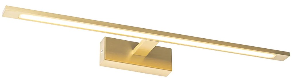 Fali lámpa sárgaréz 62 cm LED-del IP44 - Jerre