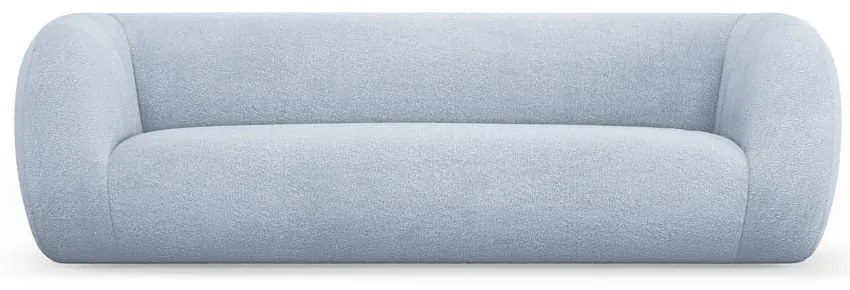 Világoskék buklé kanapé 230 cm Essen – Cosmopolitan Design