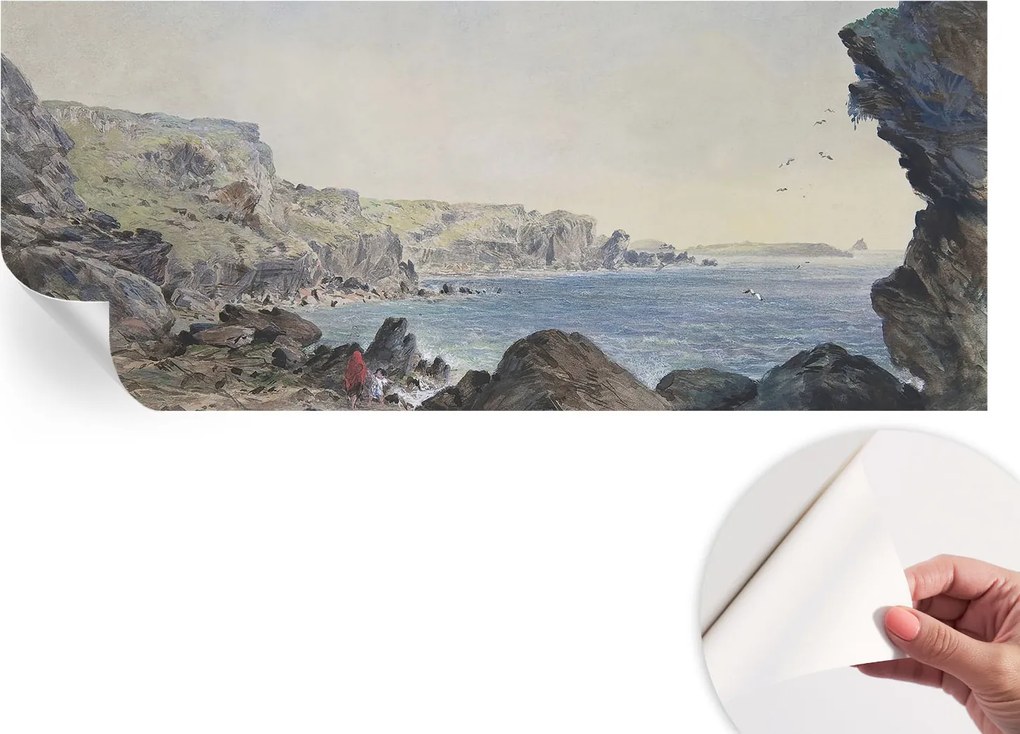 Modern öntapadós fotótapéta falra Csendes tengerpart 250x104 cm