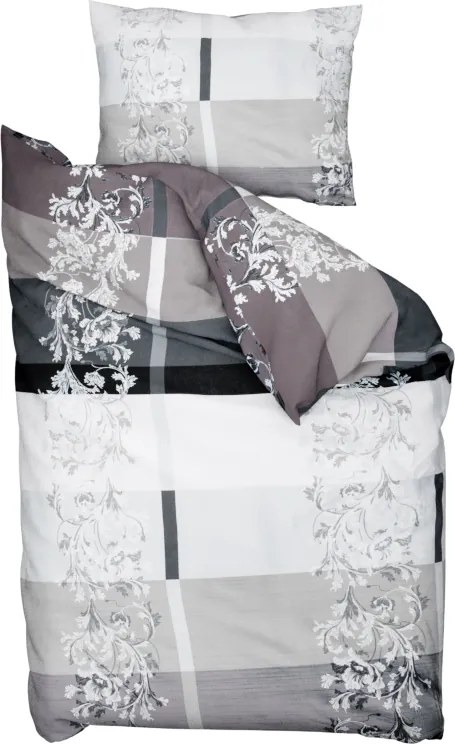 Luxury szürke pamut ágyneműhuzat