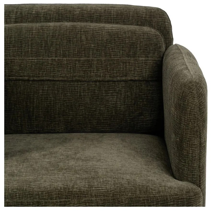 Zöld zsenília fotel Bind – Ixia