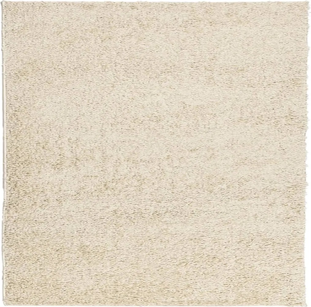vidaXL PAMPLONA arany magas szálú bolyhos modern szőnyeg 160 x 160 cm