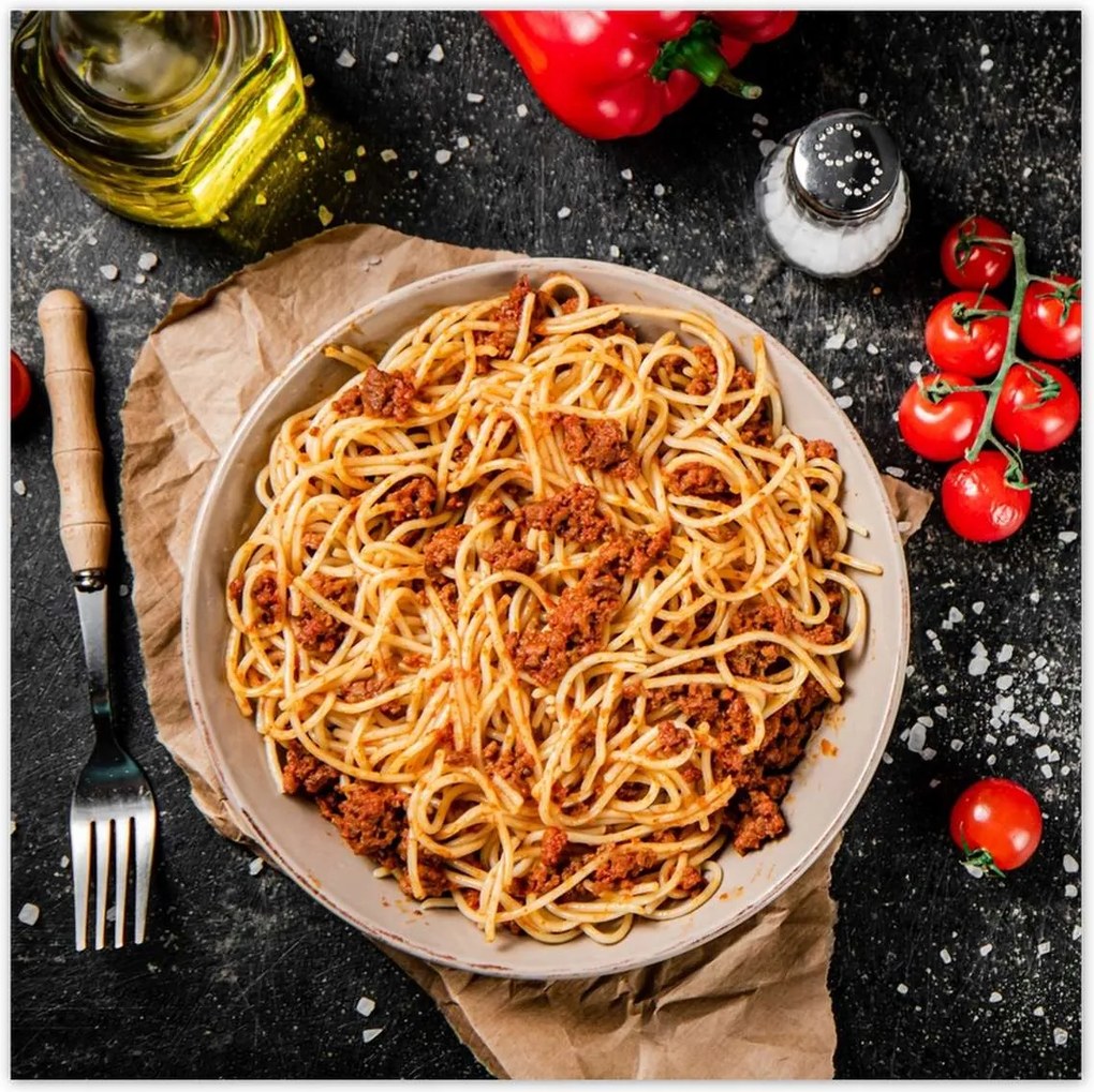 Poszterek 140x140 Klasszikus spagetti