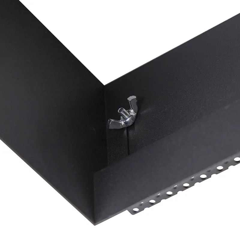 Beépített spotlámpa fekete GU10 AR111 keret nélküli - Oneon Honey