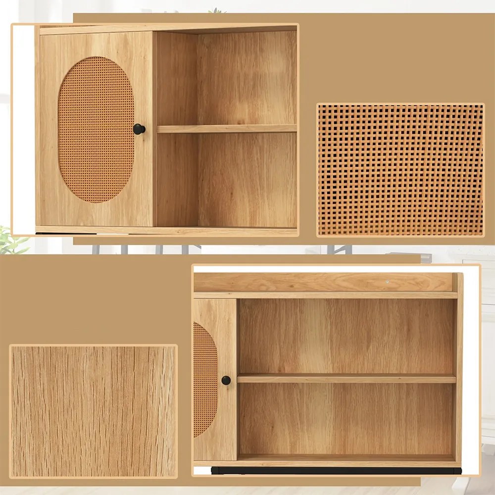 Polcos wc feletti tárolószekrény