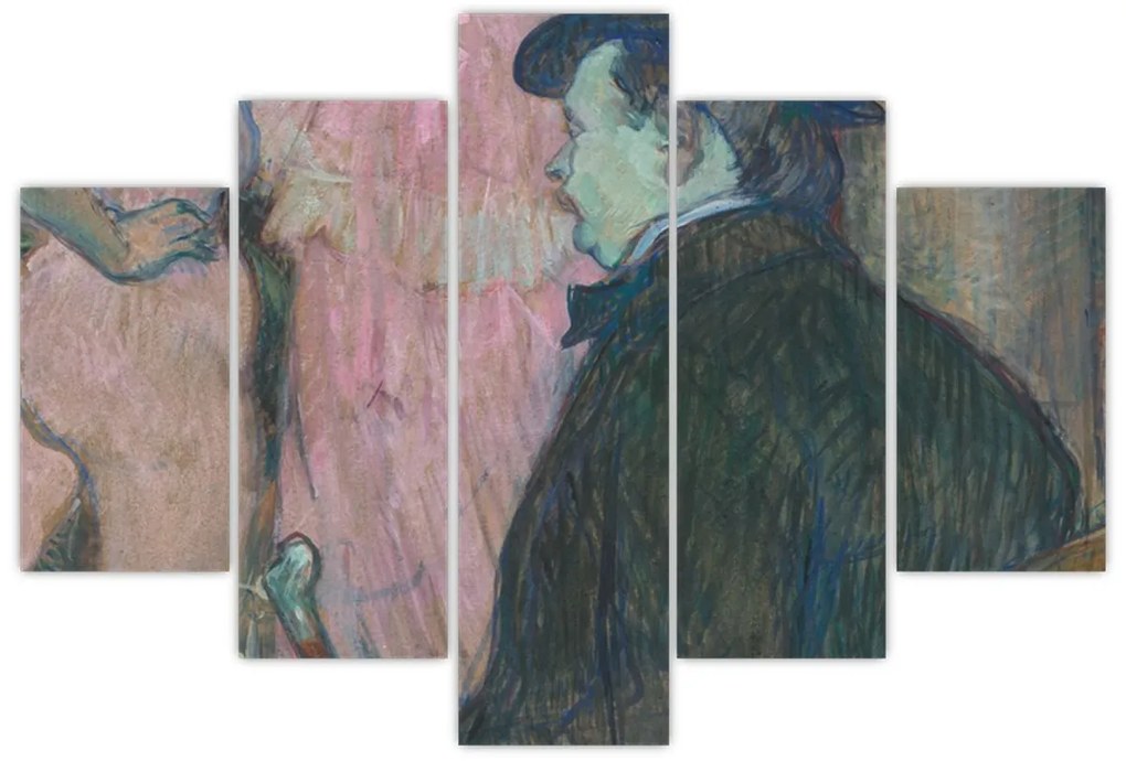 Kép - Henri de Toulouse-Lautrec, Maxime Dethomas, reprodukciók (150x105 cm)