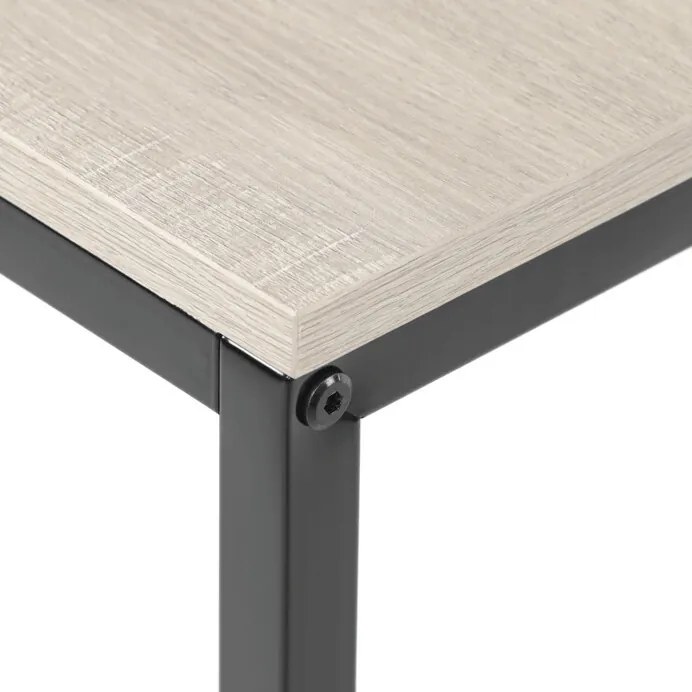 Íróasztal 100x48 cm, MDF, fehérített tölgy WT