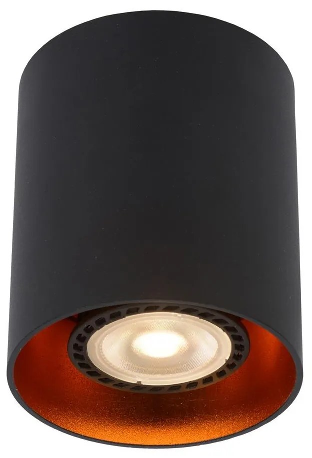 Lucide 22965/01/30 - Spotlámpa BIDO 1xGU10/50W/230V fekete