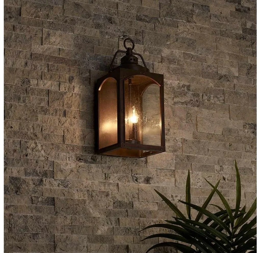 Feiss FE-RANDHURST-L-CO-Kültéri fali lámpa RANDHURST 3xE14/40W/230V IP44