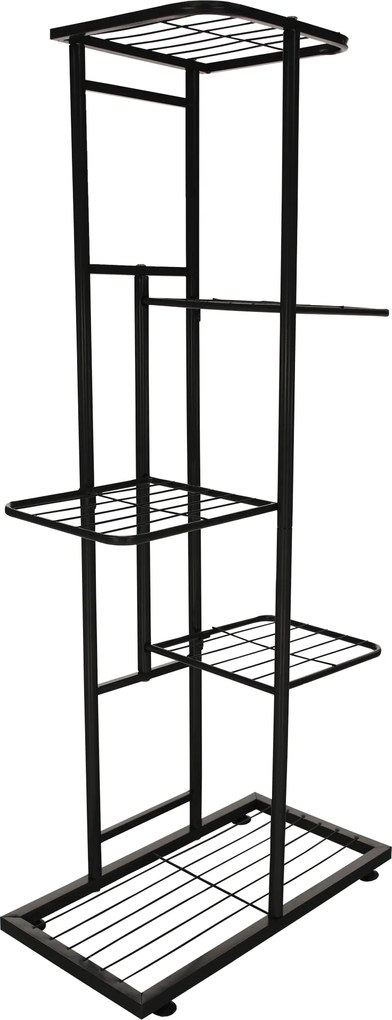 Fém állvány a virágokra, sötétszürke, BAMIR TYP 1