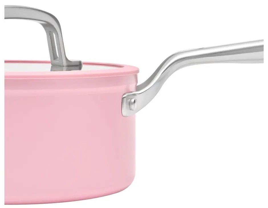 Indukciós tűzhelyhez alkalmas edény fedővel-kerámia felülettel 2,4 l Meda 3.0 – FABINI