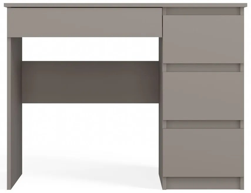 Mijas íróasztal jobb oldali tárolókkal, 98x76x51 cm, agyag színű