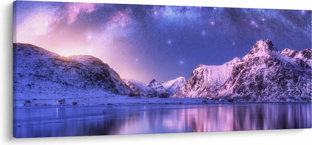 Kép - Sarkvidéki táj (120x50 cm)