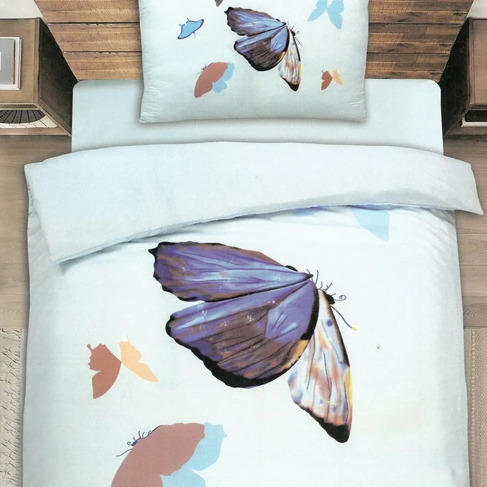 Agynemű VARIA BUTTERFLY BLUE 140X200 cm