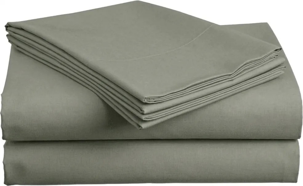 Mikroplüss lepedő BASIC szürkészöld 200x220 cm