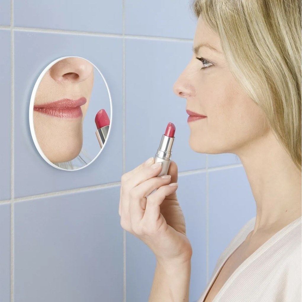 Wenko Öntapadó kozmetikai tükör 3-szoros nagyítás, átmérő 12 cm