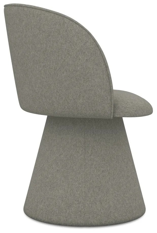 Szürke kárpitozott étkezőfotel Maia – Makamii