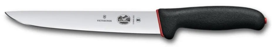 Victorinox - DUAL GRIP 20 cm konyhai húsvágó kés, fekete
