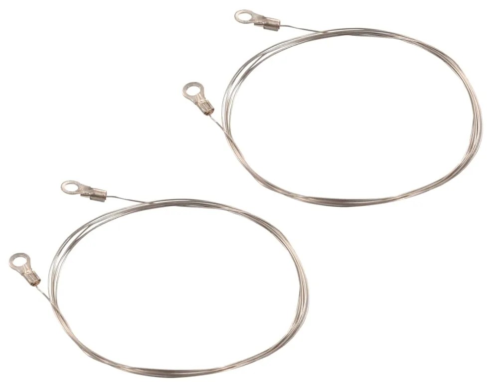 vidaXL 2 db vágóhuzal habvágóhoz 137 cm