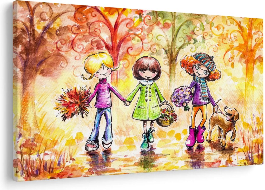 Kép - barátság (90x60 cm)