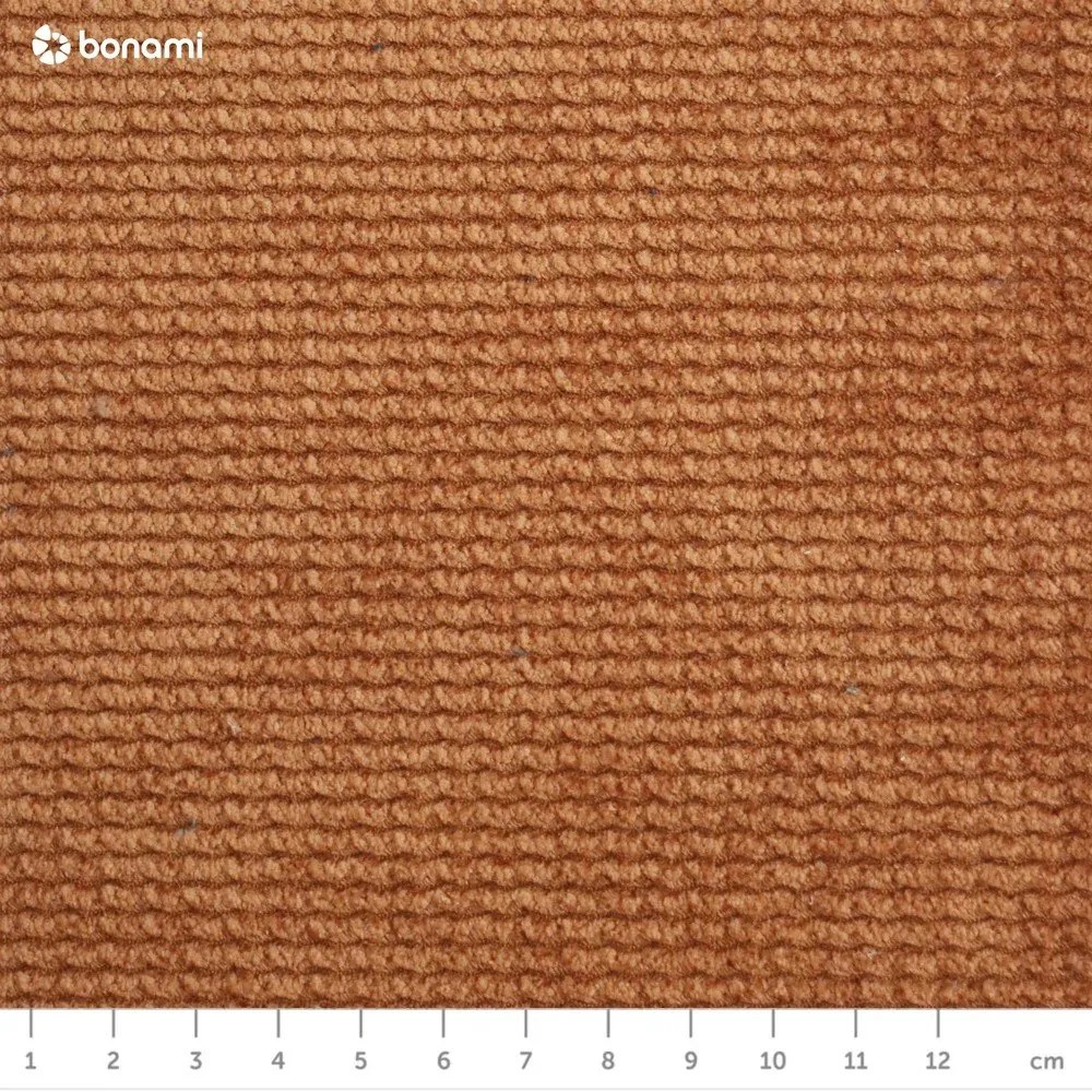 Barna kordbársony kinyitható-tárolóhelyes kanapé 215 cm Bjork – Bonami Selection