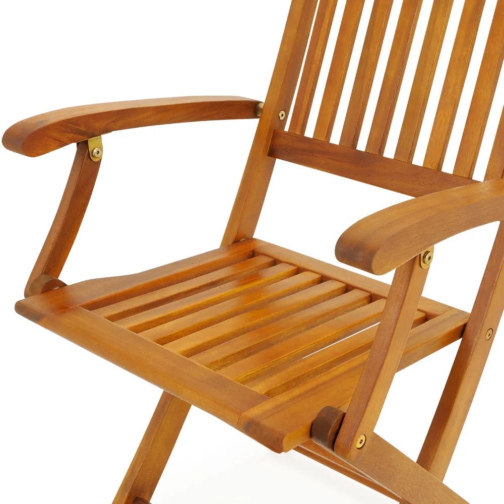 Deuba Boston 1+6 fa garnitúra - akác