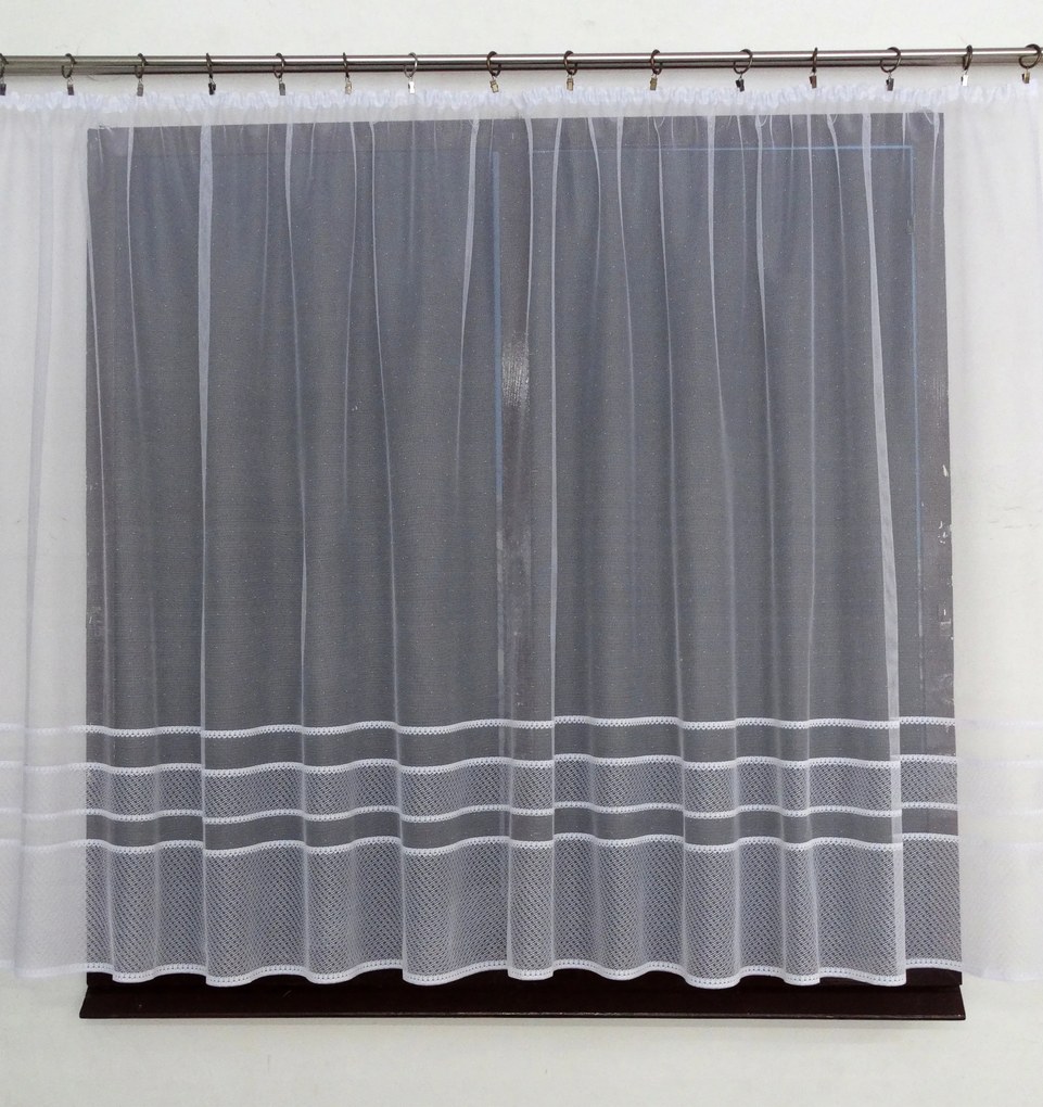 Mg Függöny M47 Fehér 300x160 Bt szegélyezett lengyel