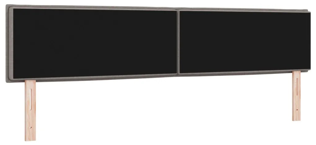 LED Fejtámla Vonalkialakítás Taupe 200 cm Szövet