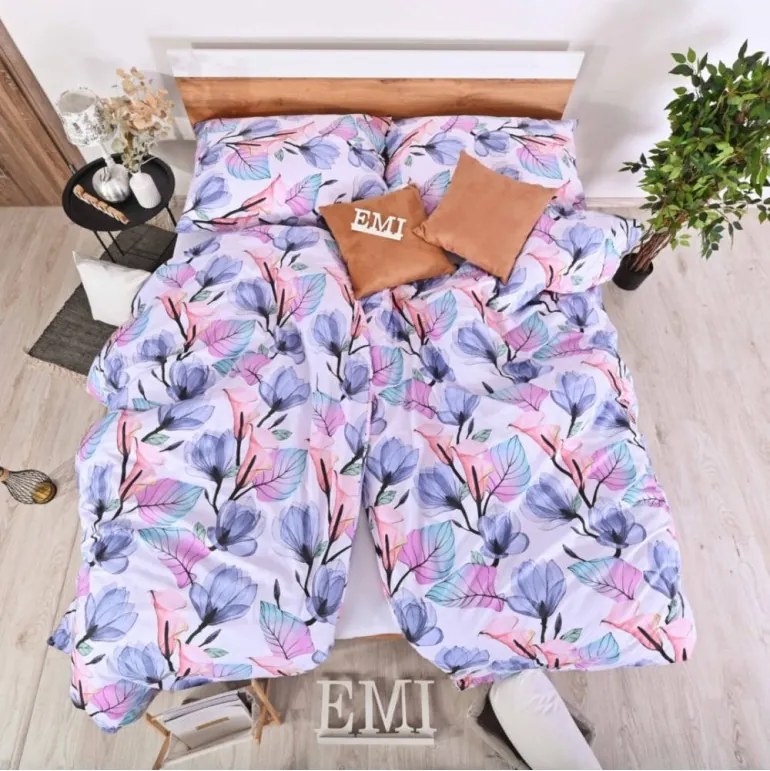 EMI Veronica flanel ágyneműhuzat, A standard egyszemélyes ágy szett tartalma: 1x 140x200 + 1x 70x90