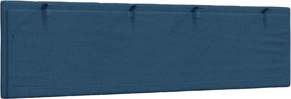 kék szövet fejtámla párna Hanko 180 cm