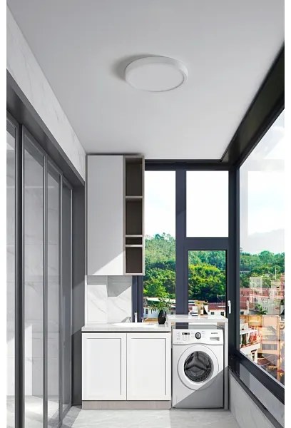 Eglo 900277 - ARGOLIS LED fürdőszobai mennyezeti lámpa 20,5W, IP44, fehér