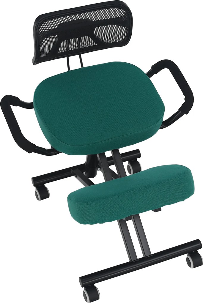 Ergonomikus zsámoly, zöld/fekete, RUFUS