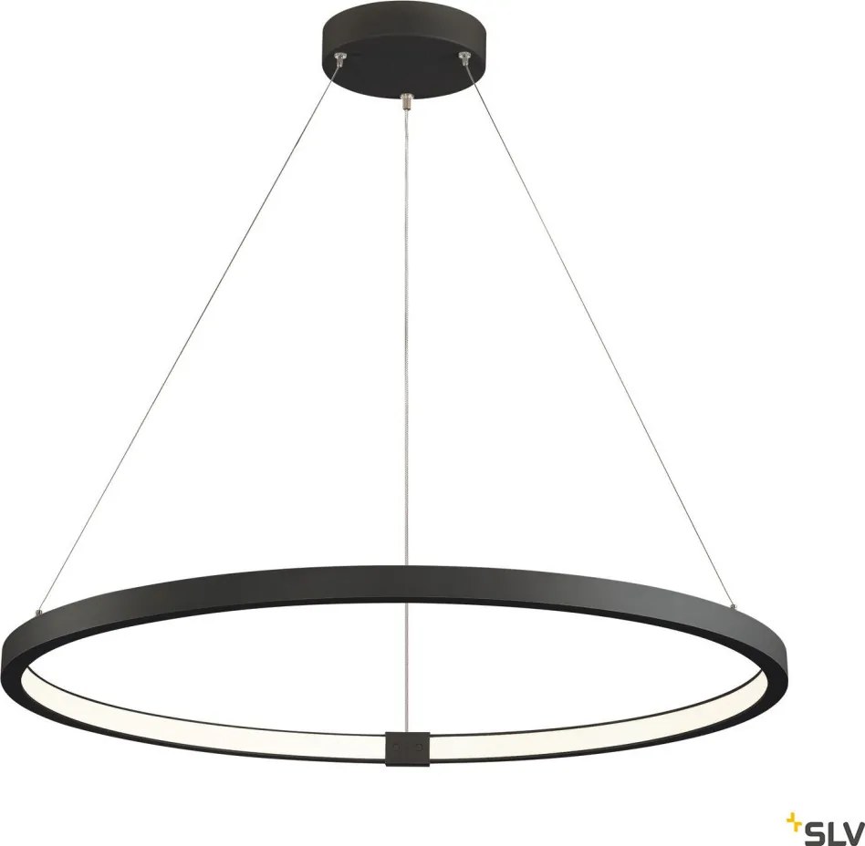 SLV 1002911 ONE Modern Led Függesztett Lámpa Fekete LED IP20