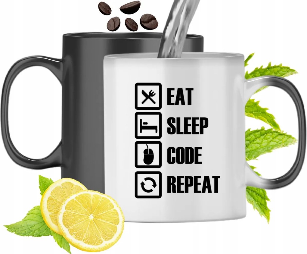 Mágikus Bögre Informatikusoknak Színváltó Nyomtatott Fényképpel