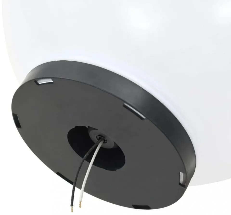 2 db LED gömblámpa 40 cm PMMA