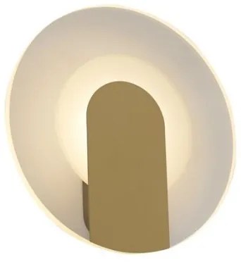 Searchlight 95410GO - LED fali lámpatest TARGET LED/7W/230V aranyszínű