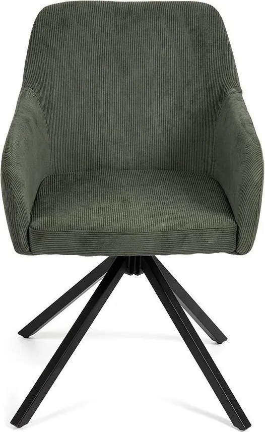 Avenberg LARO Étkezőszék szett - 2db, forgó, zöld