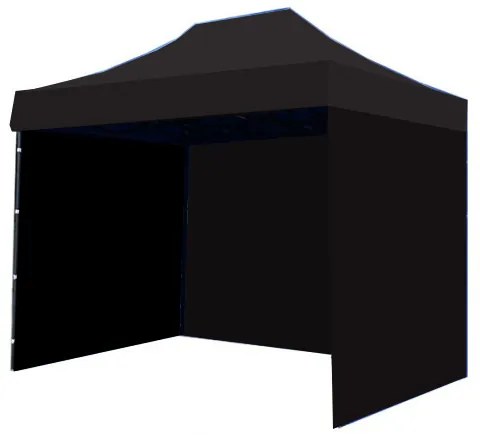 Összecsukható sátor 2x3 Fekete HQ