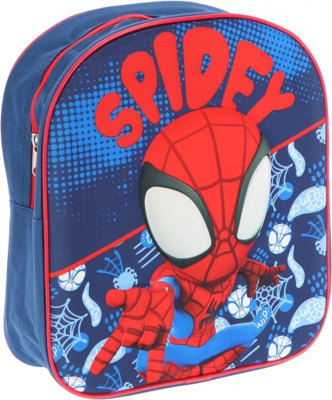 Pókember Spidey Web Out 3D hátizsák, táska 30 cm