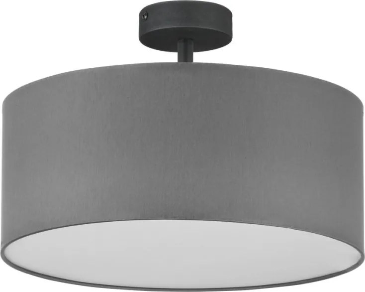 TK LIGHTING 4240 RONDO Ernyős Mennyezeti Lámpa Króm, Grafit E27 IP20