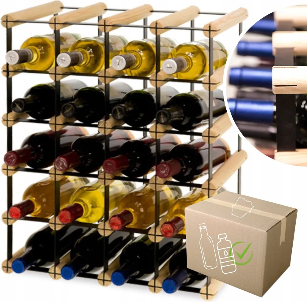 Loft bortartó állvány Pet palacktartó állvány Ökológiai Tartós 20cipő Fém