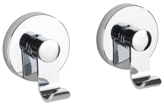 WENKO 24466100 - VACUUM-LOC kampó 6x7 cm, fényes króm